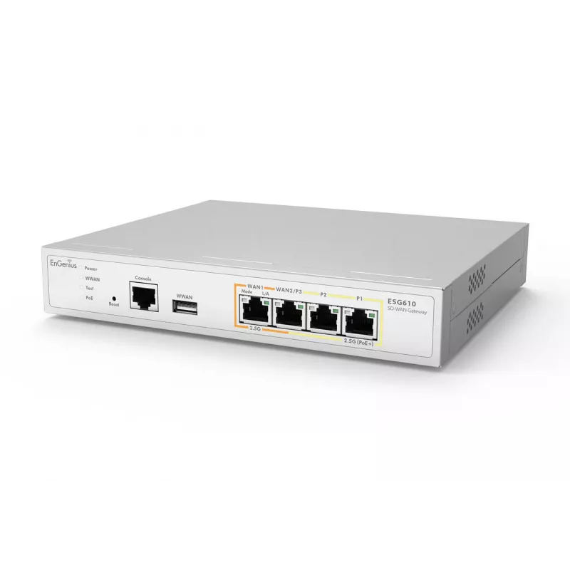 EnGenius Cloud Managed Security Gateway 2 x 2.5 GbE LAN & 2 x 2.5 GbE WAN