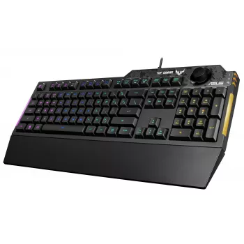 ASUS TUF Gaming K1 Tastatur USB Schwarz Full-Size RGB LED