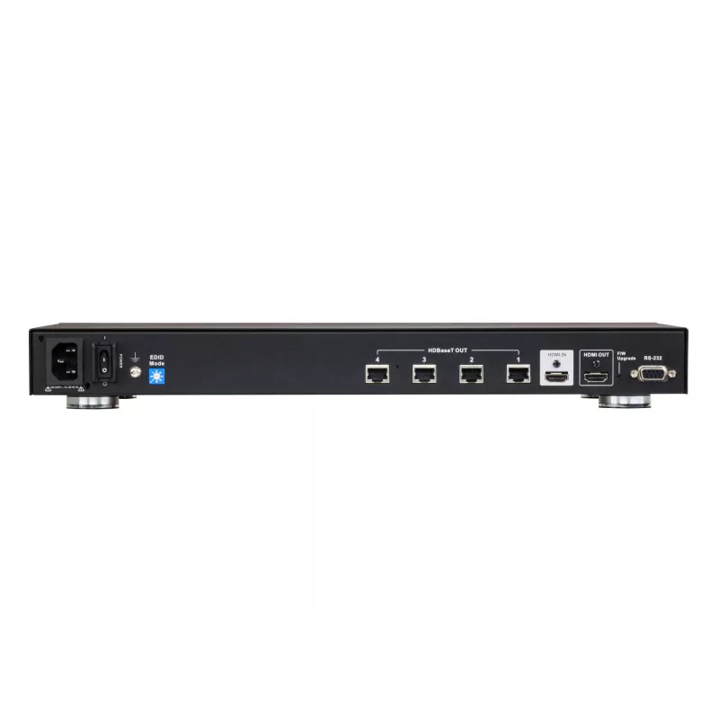 ATEN 4-Port HDMI CAT5e/6 Splitter über einzelnes Cat-Kabel / 4K / RS232 / HDBaseT