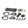 ATEN 2-Port USB 3.1 Gen 1 4K DisplayPort 1.2 KVMP™ Switch mit Audio (KVM-Kabel im Lieferumfang)