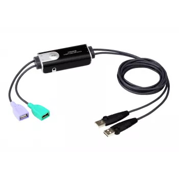 KM Switch ATEN 2-Port USB Boundless Kabel CS62KM