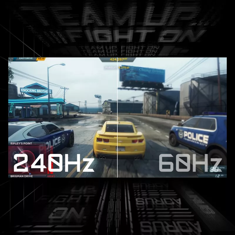 GIGABYTE GS27Q X 27 Zoll QHD Gaming-Monitor - 2560 x 1440, 240 Hz, 1 ms, 250 cd/m², FreeSync Premium Pro, HDR Ready, HDMI 2.0, DisplayPort 1.4