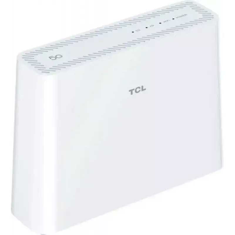 Mobilfunk-Router JetWorld TCL LINKHUB HH515L — Dualband Wi‑Fi 2,4/5 GHz, 3000 Mbit/s, Gigabit-Ethernet, 4G/5G (Sub6), Micro-USB, Weiß