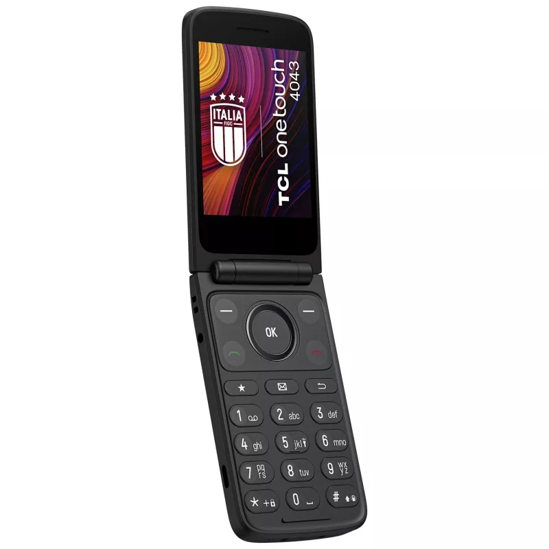 TCL OneTouch 4043 8,13 cm (3,2 Zoll) 130,6 g Grau Feature-Phone