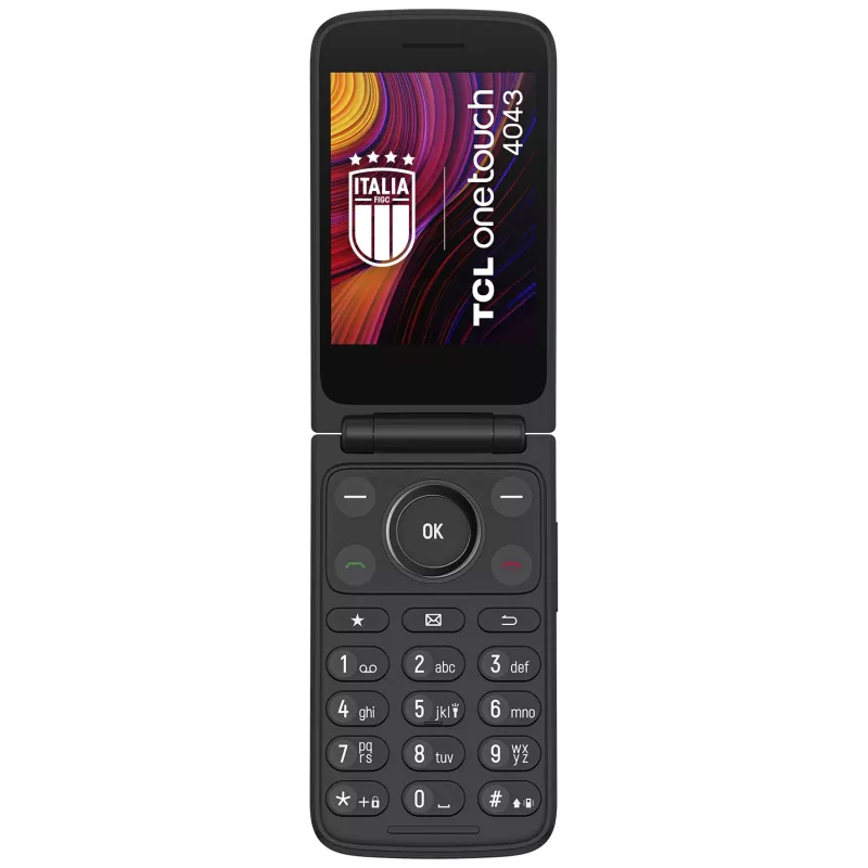 TCL OneTouch 4043 8,13 cm (3,2 Zoll) 130,6 g Grau Feature-Phone