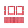 XSHOT Pro Series Halblange-Pfeile Nachfüllpack (100 Pfeile) ZURU
