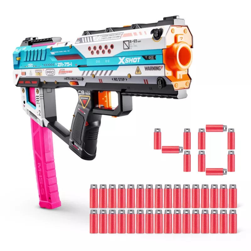 Spielzeug-Blaster Zuru XSHOT 36772 — mehrfarbiger Kunststoff, 400 g, Alter 14+
