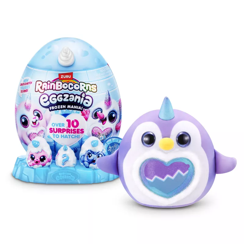 Plüschtier Zuru Rainbocorns Eggzania Frozen Mania — Tier-Plüschtier, mehrfarbig, ab 3 Jahren