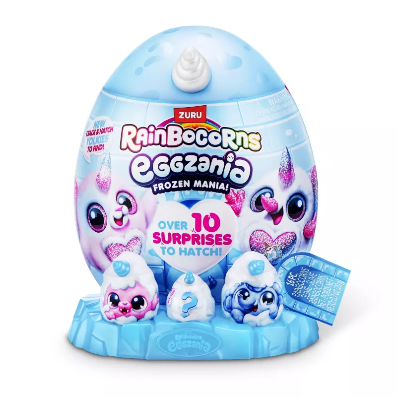 Plüschtier Zuru Rainbocorns Eggzania Frozen Mania — Tier-Plüschtier, mehrfarbig, ab 3 Jahren