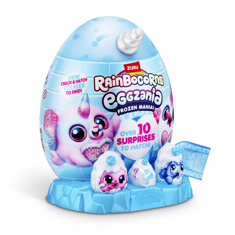 Plüschtier Zuru Rainbocorns Eggzania Frozen Mania — Tier-Plüschtier, mehrfarbig, ab 3 Jahren