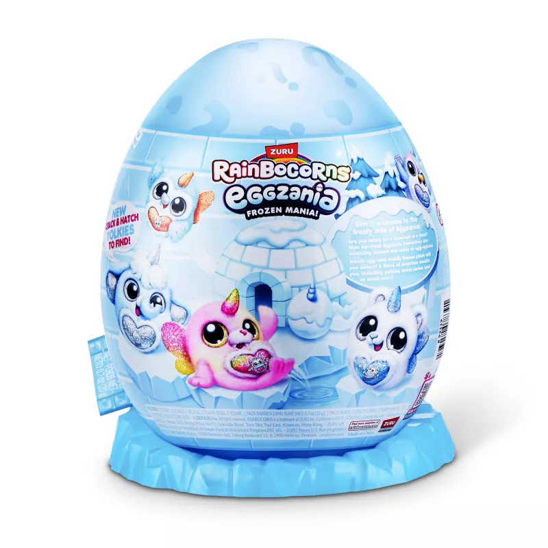Plüschtier Zuru Rainbocorns Eggzania Frozen Mania — Tier-Plüschtier, mehrfarbig, ab 3 Jahren