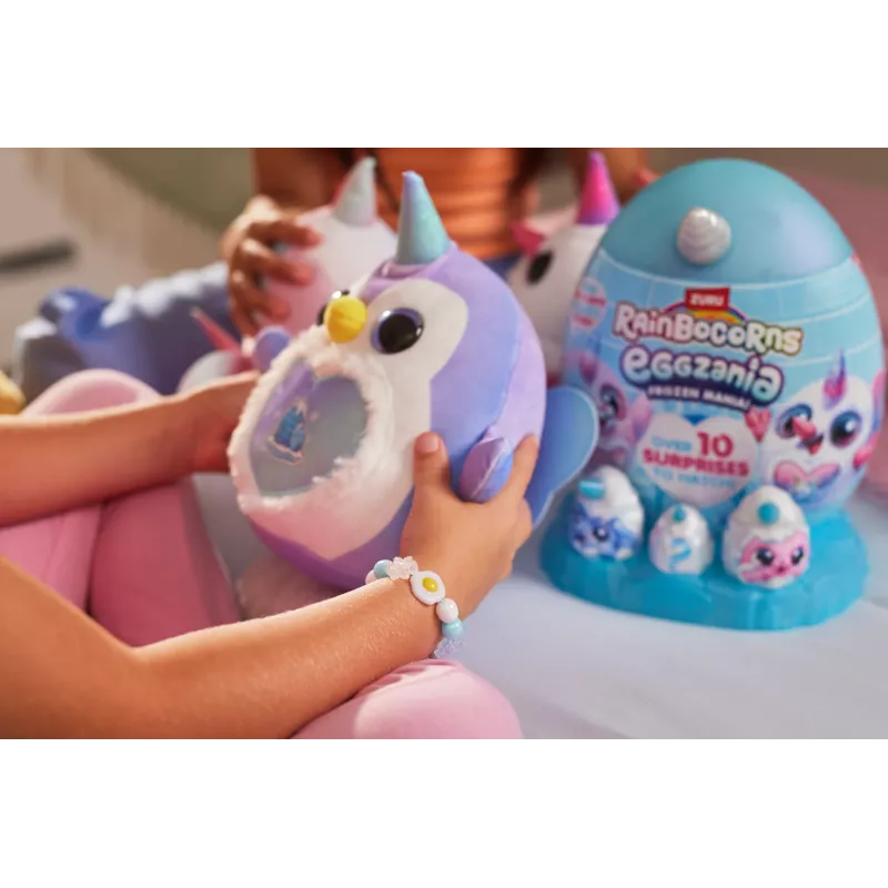Plüschtier Zuru Rainbocorns Eggzania Frozen Mania — Tier-Plüschtier, mehrfarbig, ab 3 Jahren