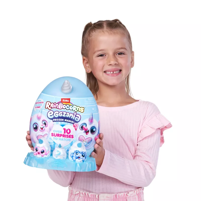 Plüschtier Zuru Rainbocorns Eggzania Frozen Mania — Tier-Plüschtier, mehrfarbig, ab 3 Jahren