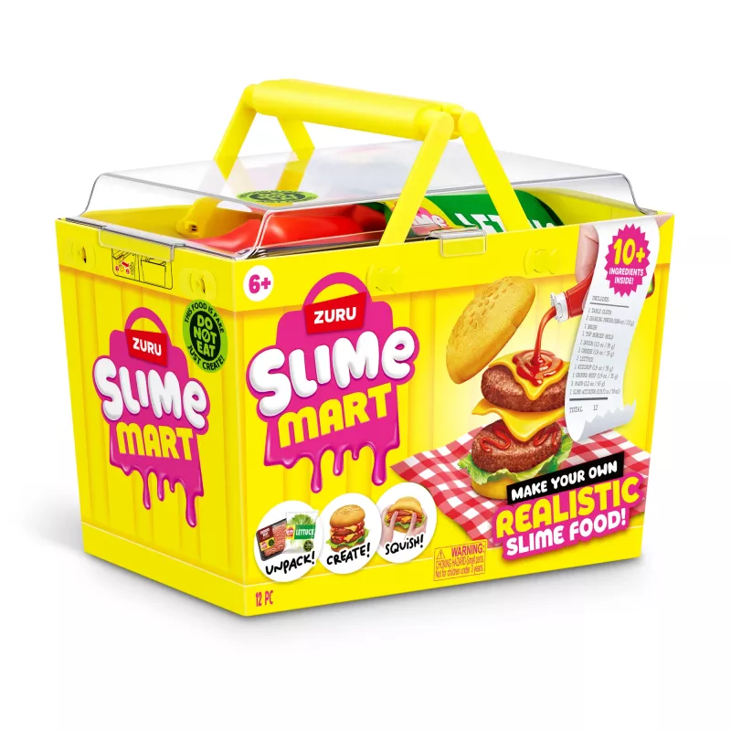 ZURU Slime Mart Kleiner Korb, Spielzeuglebensmittel, 6 Jahr(e), Mehrfarbig