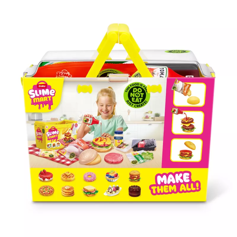 ZURU Slime Mart Kleiner Korb, Spielzeuglebensmittel, 6 Jahr(e), Mehrfarbig