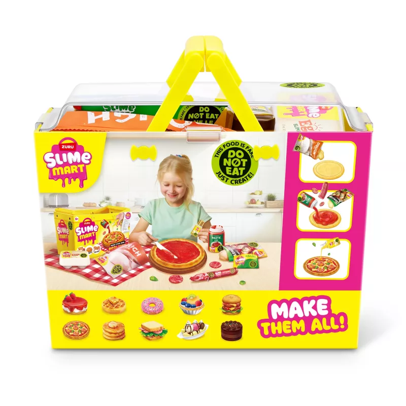 ZURU Slime Mart Kleiner Korb, Spielzeuglebensmittel, 6 Jahr(e), Mehrfarbig