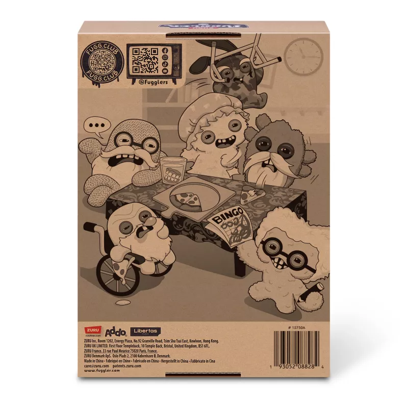 Hug-A-Lumps Fuggler Old Fogies 9-Zoll Sortiment, Puppe, 0 Jahr(e)