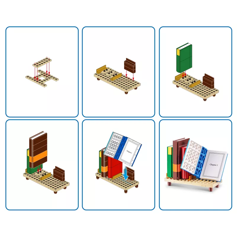 MAX Build more Premium Home Building Bricks Collection, Bauklötze, 8 Jahr(e), Kunststoff, 181 Stk., 197 g
