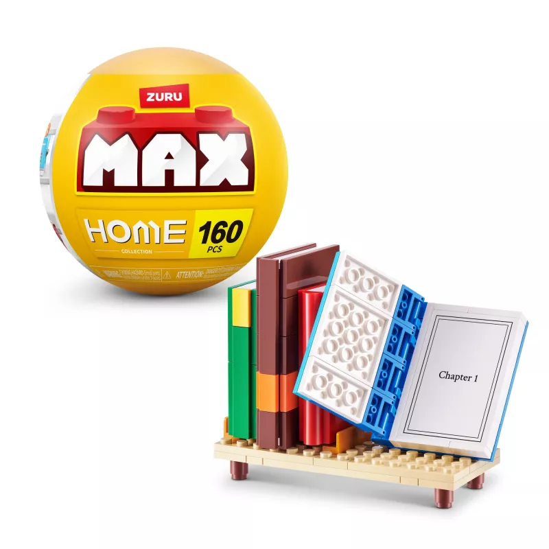 MAX Build more Premium Home Building Bricks Collection, Bauklötze, 8 Jahr(e), Kunststoff, 181 Stk., 197 g