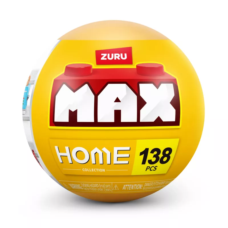 MAX Build more Premium Home Building Bricks Collection, Bauklötze, 8 Jahr(e), Kunststoff, 181 Stk., 197 g