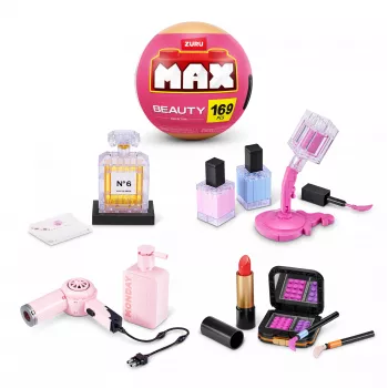 MAX Build more Premium Beauty Bausteine-Kollektion, Bausteine, 8 Jahr(e), Kunststoff, 169 Stk., 197 g
