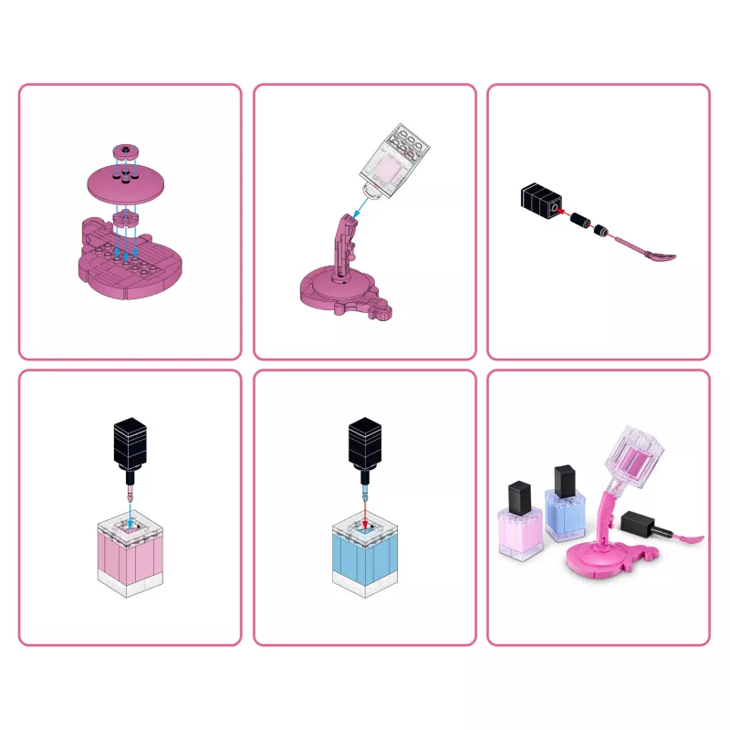 MAX Build more Premium Beauty Bausteine-Kollektion, Bausteine, 8 Jahr(e), Kunststoff, 169 Stk., 197 g