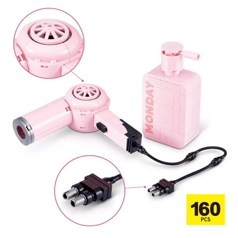 MAX Build more Premium Beauty Bausteine-Kollektion, Bausteine, 8 Jahr(e), Kunststoff, 169 Stk., 197 g
