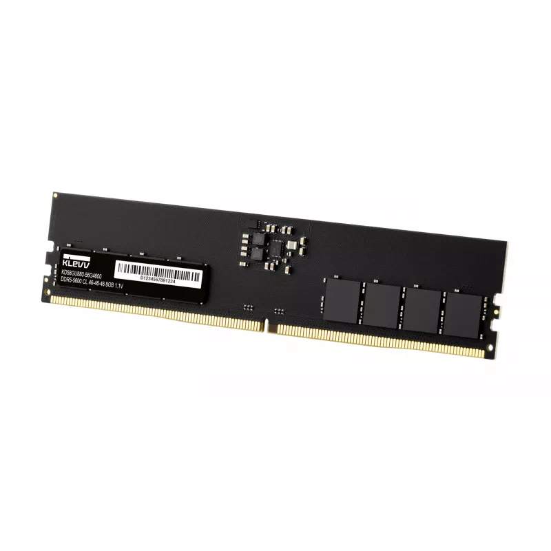 Desktop-RAM KLEVV 8GB DDR5 5600MHz CL46 288-polig DIMM 1.1V (46-46-46-90)