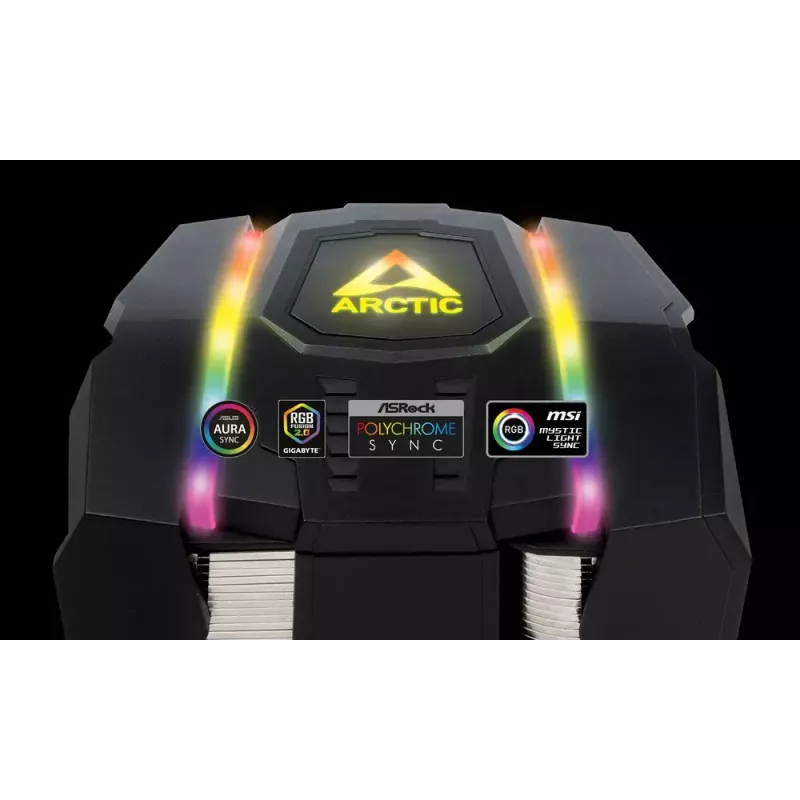 ARCTIC Freezer 50 TR Dual-Tower-CPU-Kühler für AMD Ryzen Threadripper mit A-RGB
