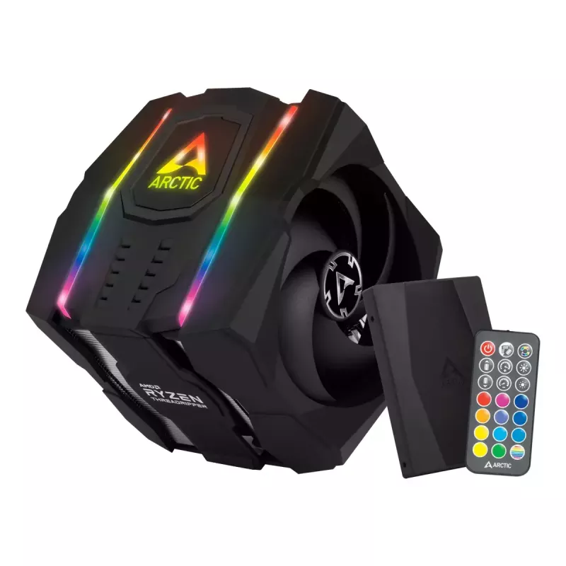 ARCTIC Freezer 50 TR - Dual-Tower-CPU-Kühler für AMD Ryzen Threadripper mit A-RGB