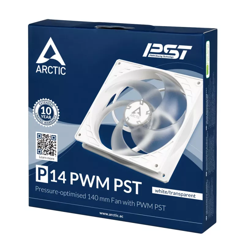 ARCTIC P14 PWM PST druckoptimierter 140-mm-Lüfter mit PWM PST