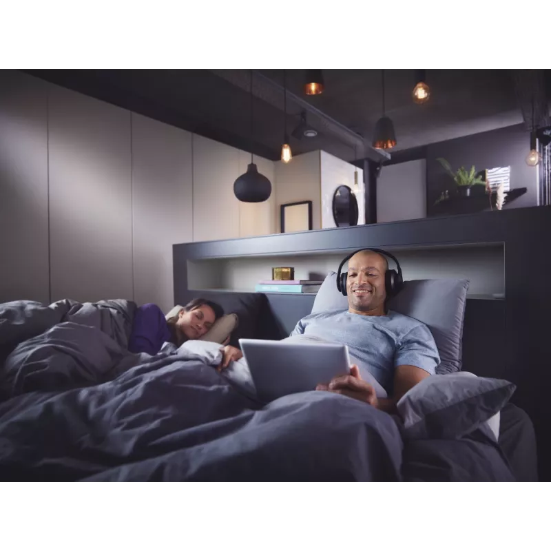 Philips 6000er Serie TAH6206BK/00 Kopfhörer/Headset Kabellos Head-Band Musik Bluetooth Schwarz