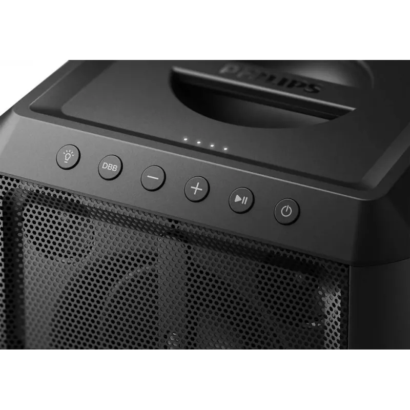 Philips 4000 series TAX4207/10 tragbarer/Party-Lautsprecher 2.1 tragbares Lautsprechersystem Schwarz 50 W