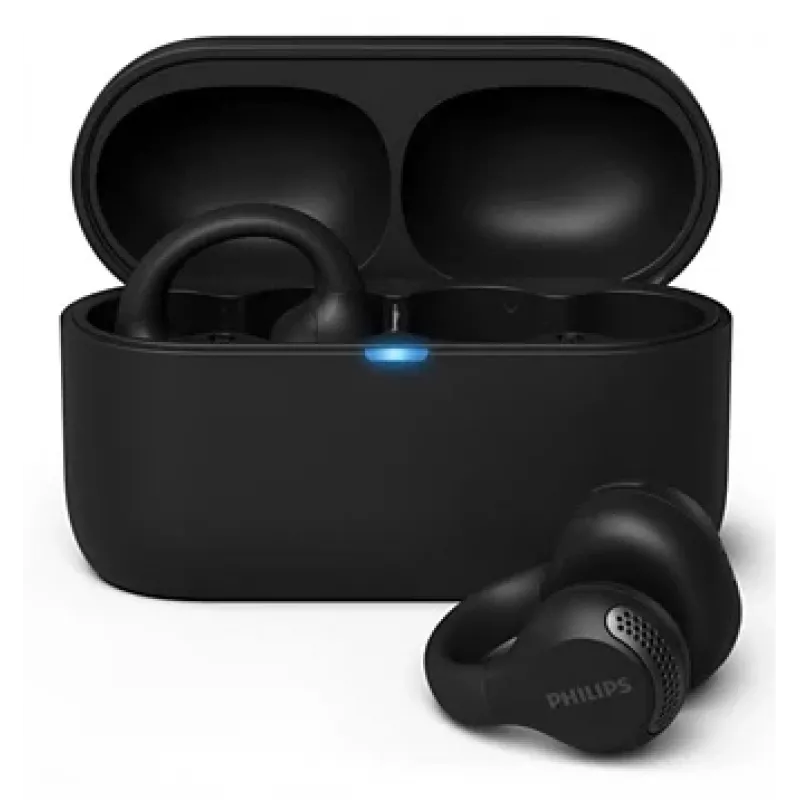Philips 2000er-Serie TAQ2000BK Headset True Wireless Stereo (TWS) Ohrclip, Open-Ear Anrufe/Musik Bluetooth Schwarz