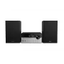 Home-Audio-Mikrosystem Philips TAM4205M2/12 — 80 W RMS, 2-Wege-Lautsprecher, Bluetooth, FM, LED-Anzeige, Schubladen-Disc-Ladevorgang (Schwarz/Silber)