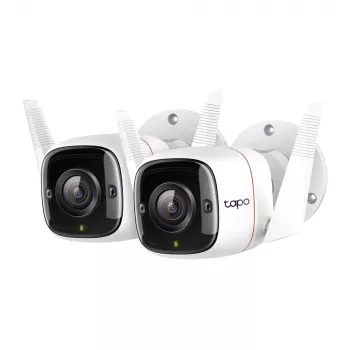 TP-Link Tapo Outdoor Security Wi-Fi Camera, IP-Sicherheitskamera, Außenbereich, Kabelgebunden & Kabellos, CE, NCC, Wandmontage, Weiß