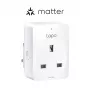 Smart-Steckdose TP-Link Tapo Mini P110M – Wi‑Fi/Bluetooth intelligente Innensteckdose, 16 A, 100–240 V, 3680 W, weiß