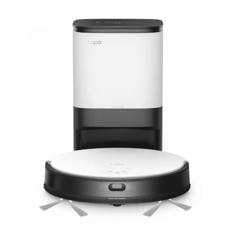 TP-Link Tapo RV20 Mop Plus 0,35 l Schwarz, Weiß