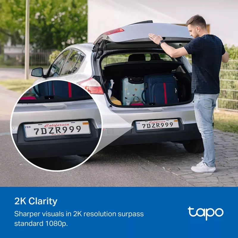 Überwachungskamera TP‑LINK Tapo C410 1080p kabellos innen/außen — 2er-Pack