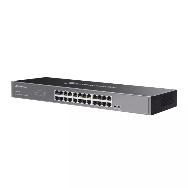 TP-Link Omada DS1024G Netzwerk-Switch Unmanaged Gigabit Ethernet (10/100/1000) 1U Schwarz