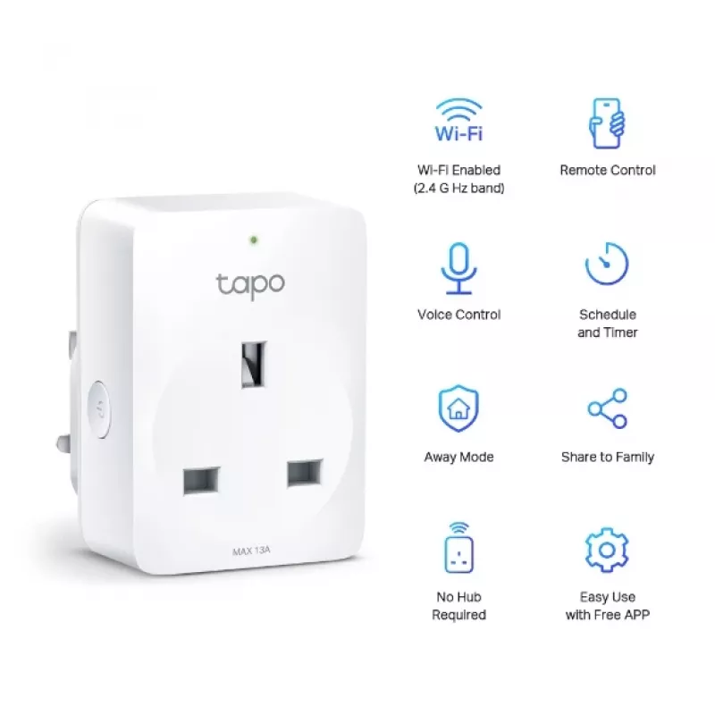 Intelligente WLAN-Steckdose TP-Link Tapo Mini P100