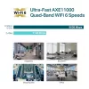 TP-Link Omada AXE11000 Deckenmontage Quad-Band WiFi 6E Access Point