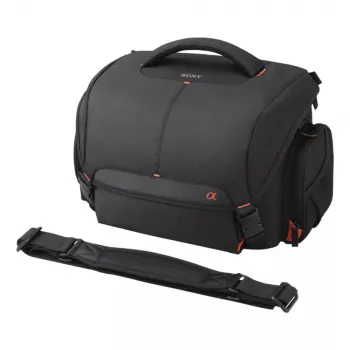 Sony LCS-SC8, Schultertasche, Sony, SLT-A58K, SLT-A65V, SLT-A77V, SLT-A99V, NEX-6/B, NEX-6L/B, Schwarz
