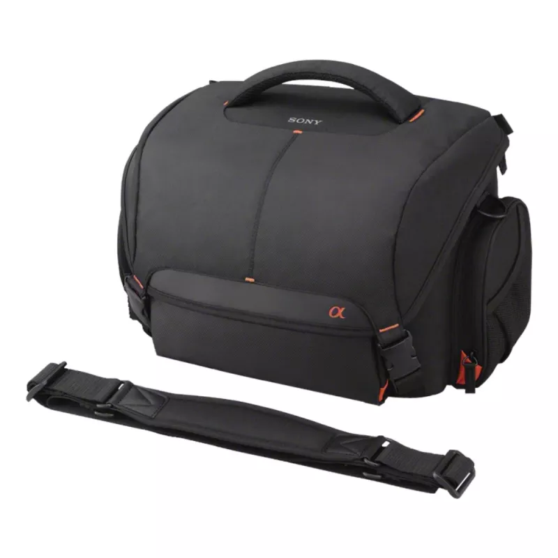 Sony LCS-SC8, Schultertasche, Sony, SLT-A58K, SLT-A65V, SLT-A77V, SLT-A99V, NEX-6/B, NEX-6L/B, Schwarz