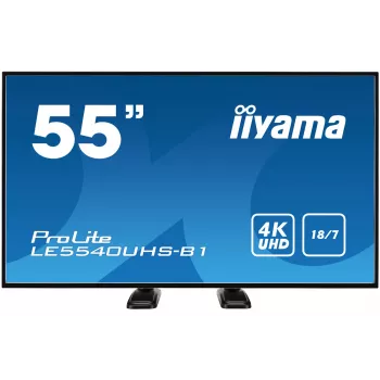 iiyama OSTX40X81 Monitorhalterung/-ständer 139,7 cm (55 Zoll) Schreibtisch Schwarz