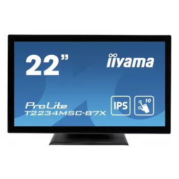 iiyama ProLite T2234MSC-B7X Computerbildschirm 54,6 cm (21,5 Zoll) 1920 x 1080 Pixel Full HD Touchscreen Schwarz