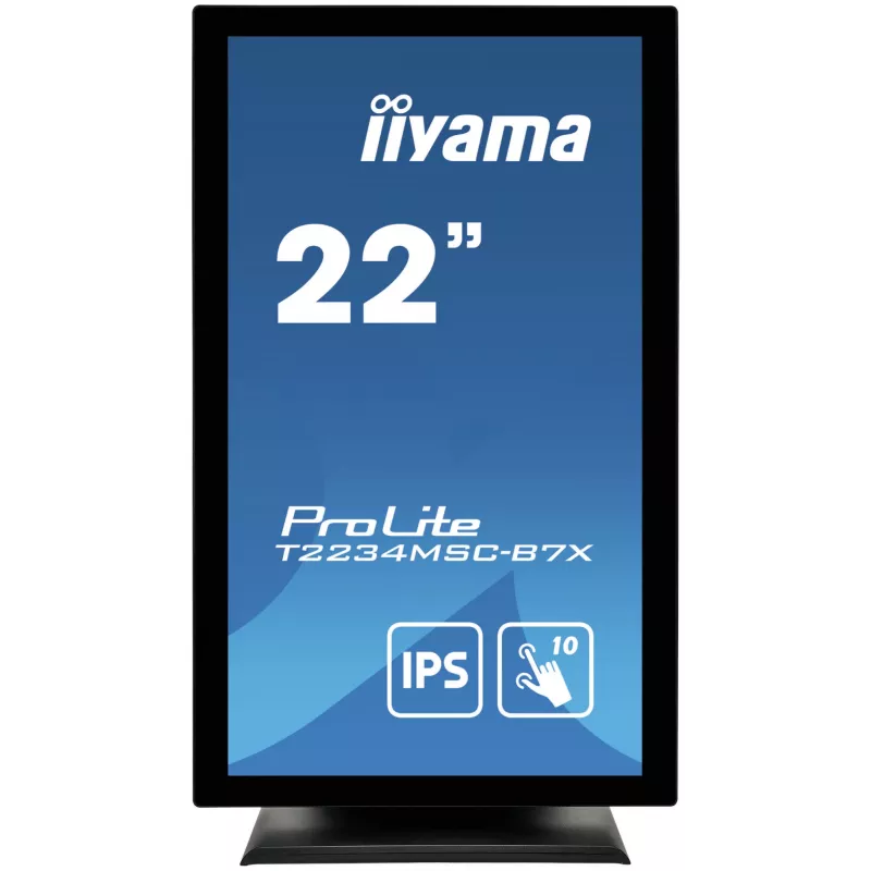 iiyama ProLite T2234MSC-B7X Computerbildschirm 54,6 cm (21,5 Zoll) 1920 x 1080 Pixel Full HD Touchscreen Schwarz