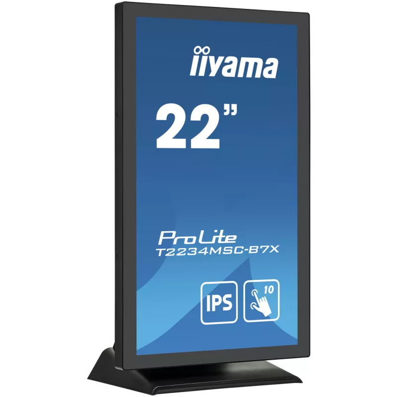 iiyama ProLite T2234MSC-B7X Computerbildschirm 54,6 cm (21,5 Zoll) 1920 x 1080 Pixel Full HD Touchscreen Schwarz