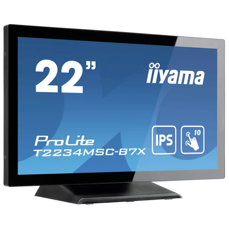 iiyama ProLite T2234MSC-B7X Computerbildschirm 54,6 cm (21,5 Zoll) 1920 x 1080 Pixel Full HD Touchscreen Schwarz