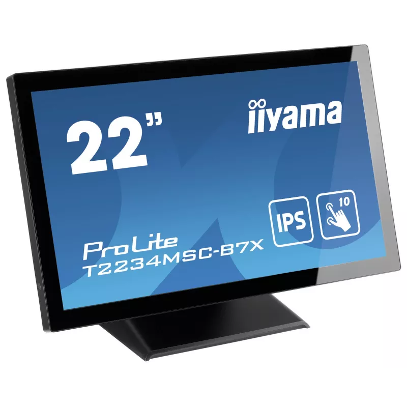 iiyama ProLite T2234MSC-B7X Computerbildschirm 54,6 cm (21,5 Zoll) 1920 x 1080 Pixel Full HD Touchscreen Schwarz